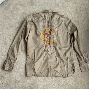 Ralph Lauren US JULY 1967 Dragon Button Down Sz 12 - Military Inspired style